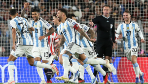 Argentina vence a Paraguay en eliminatorias sudamericanas al Mundial 2026