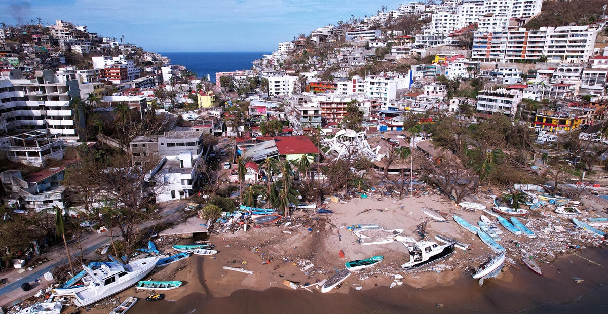 México recibió cerca de un millón de dólares de donativos de la banca multilateral para Acapulco